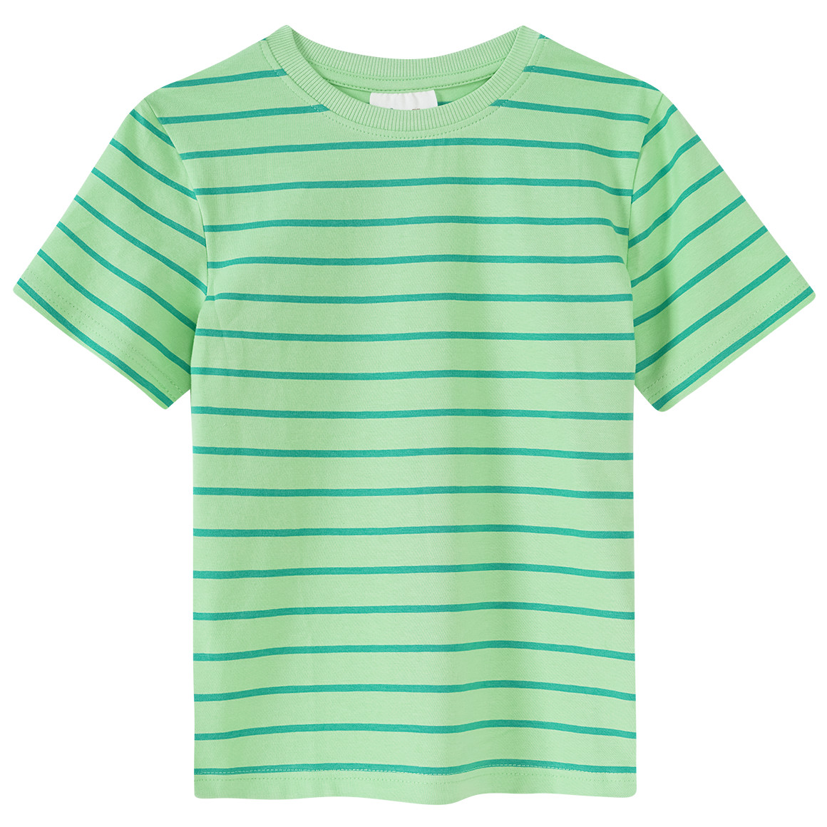 Famy 3 Jungen T-Shirts in verschiedenen Dessins blau / beige / hellgrün