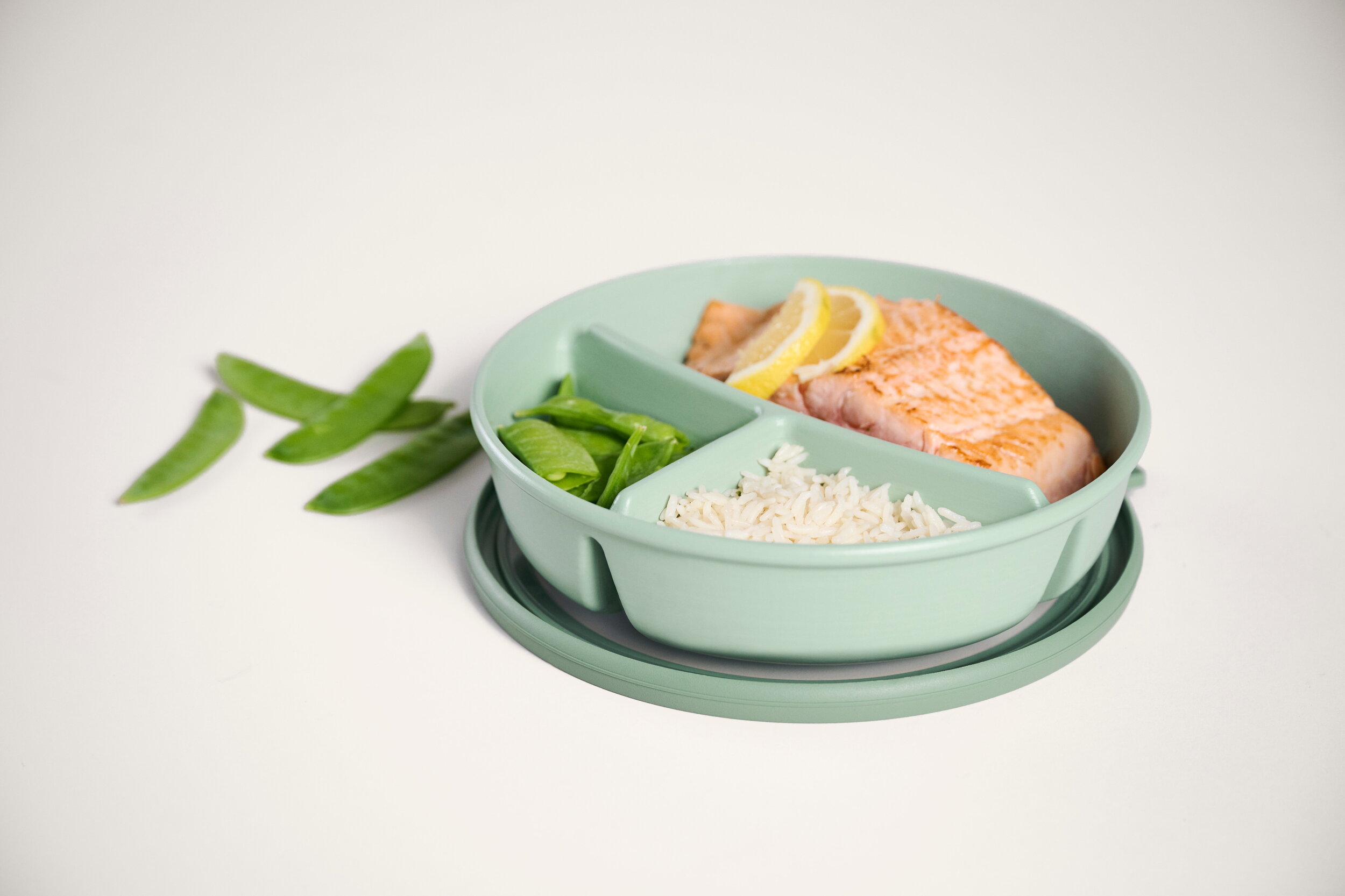 Mepal Cirqula Bento Bowl ronde verhouddoos - Light Green