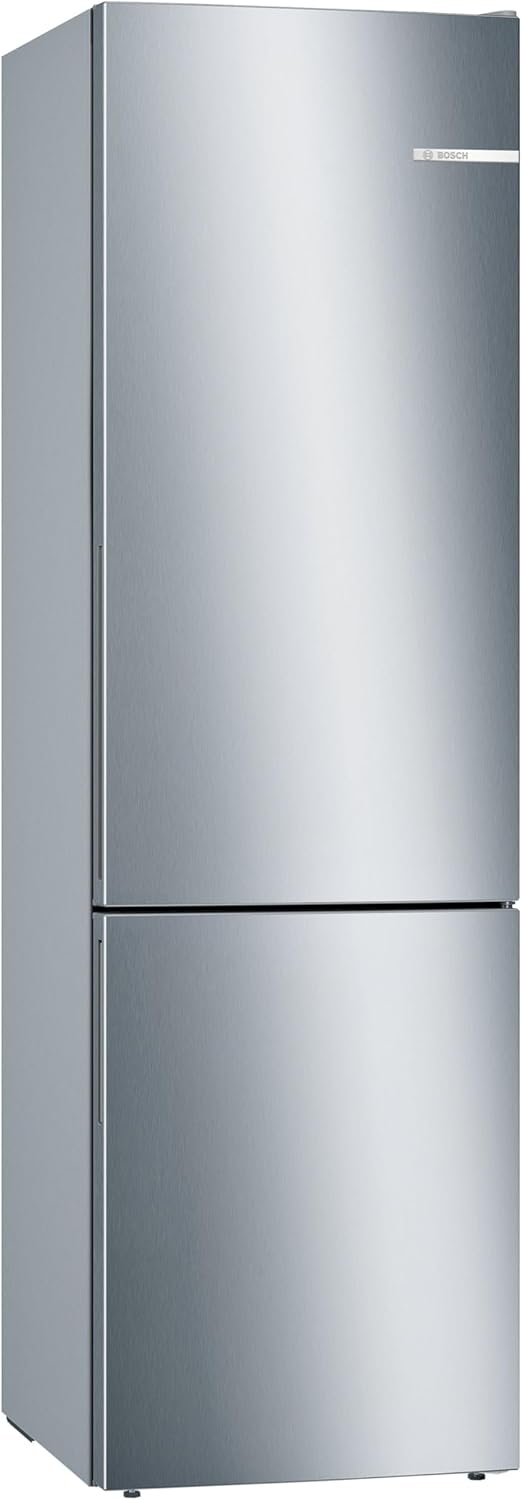 KGE39AICA, Serie 6, Kühl-Gefrier-Kombination, 201 x 60 cm, 249 L Kühlen & 94 L Gefrieren, LowFrost, BigBox für Gefriergut, längere Frische mit VitaFresh, Leise mit 38 dB, LED, AntiFingerprint
