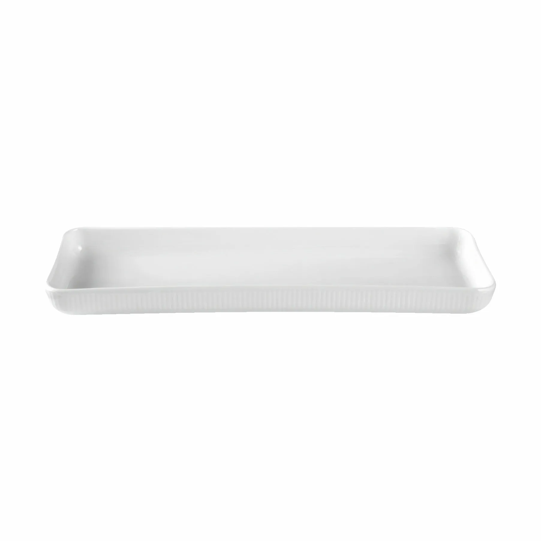 Royal Copenhagen Hvid Riflet Fad