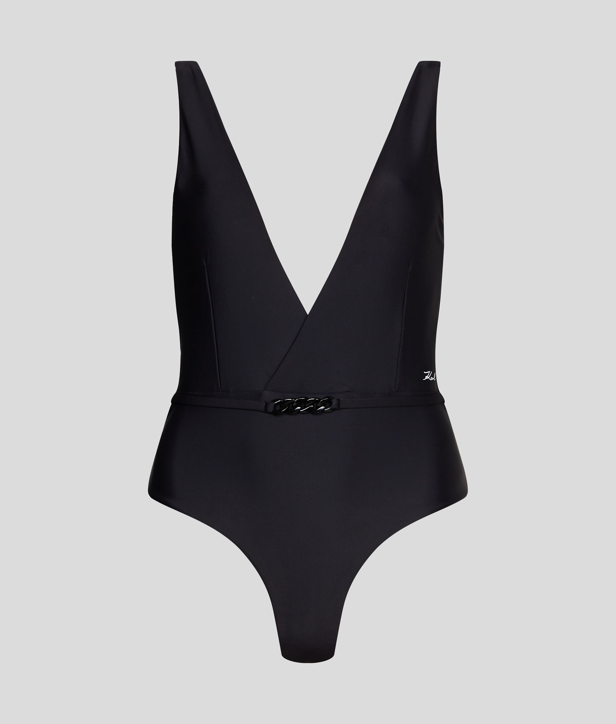 MAILLOT DE BAIN TOUR DU COU EMBLÃ‰MATIQUE DU STYLE KARL