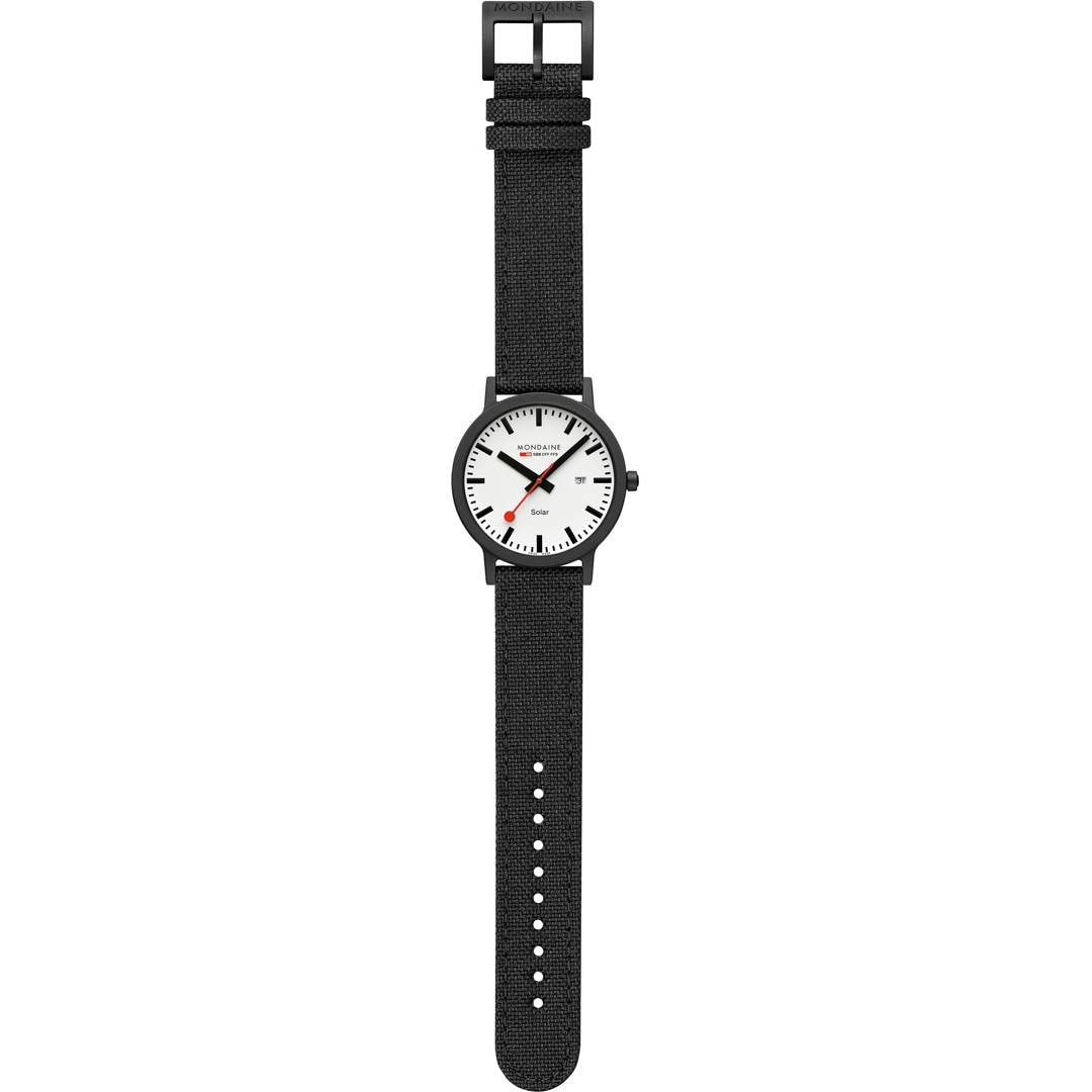 Mondaine essence solar Schwarz 41mm