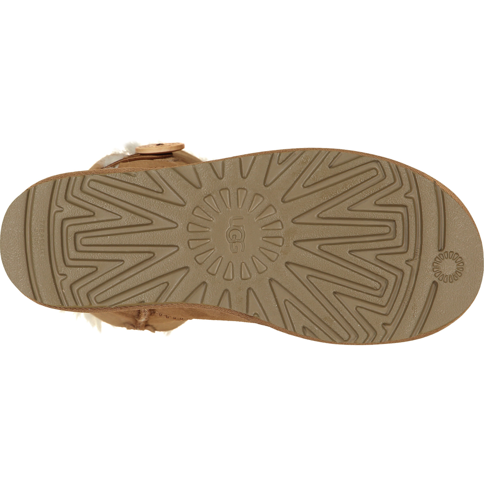 UGG Damen-Winterstiefel Mini Bailey Button II hellbraun, 39