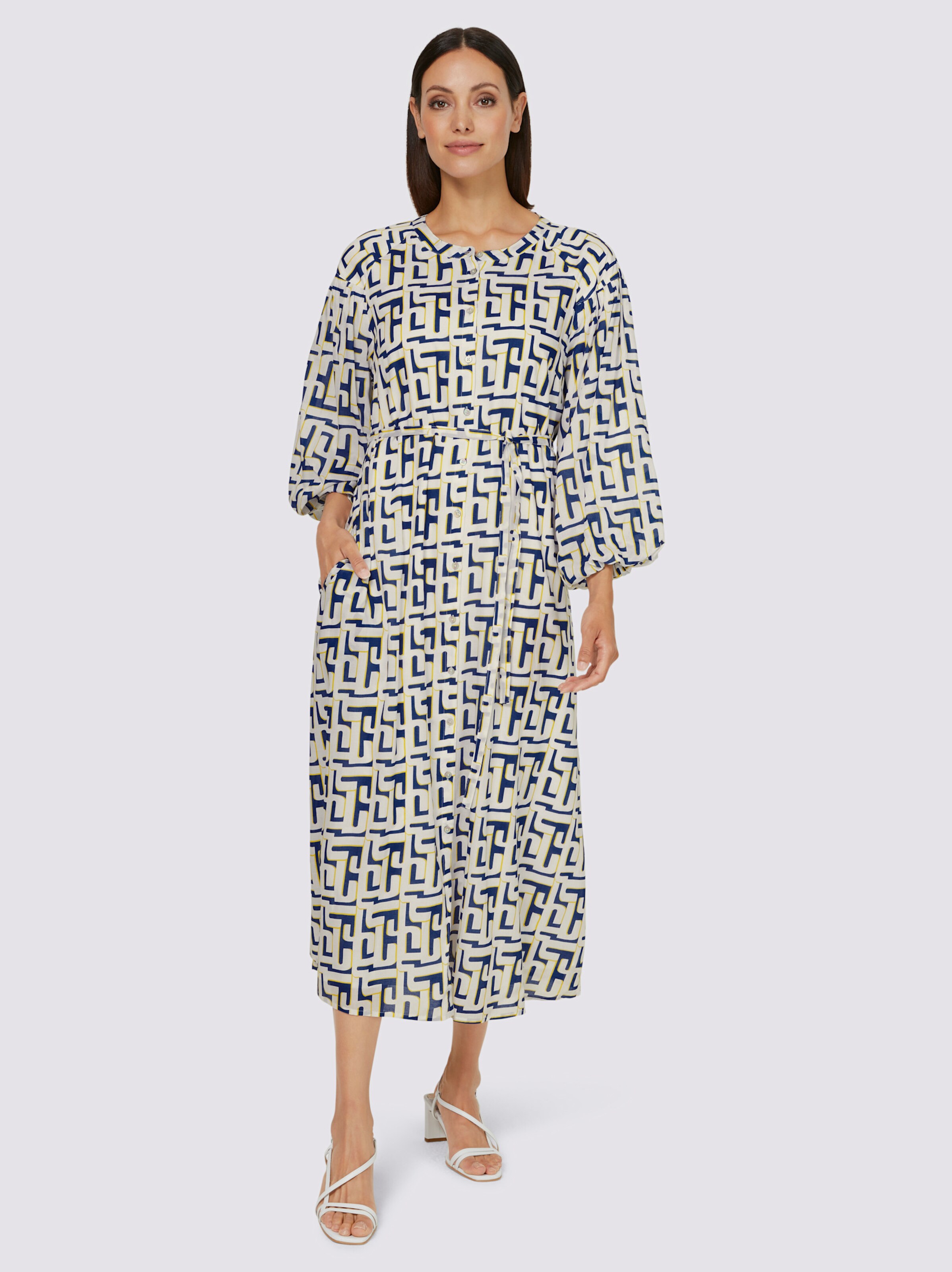 Druck-Kleid