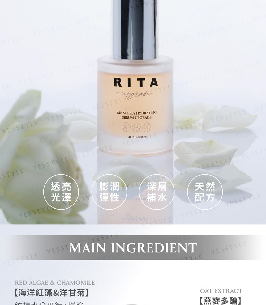 FreshO2 - Rita Air Supply Hydraterend Serum Upgrade