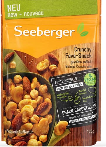 Seeberger Fava-Snack
