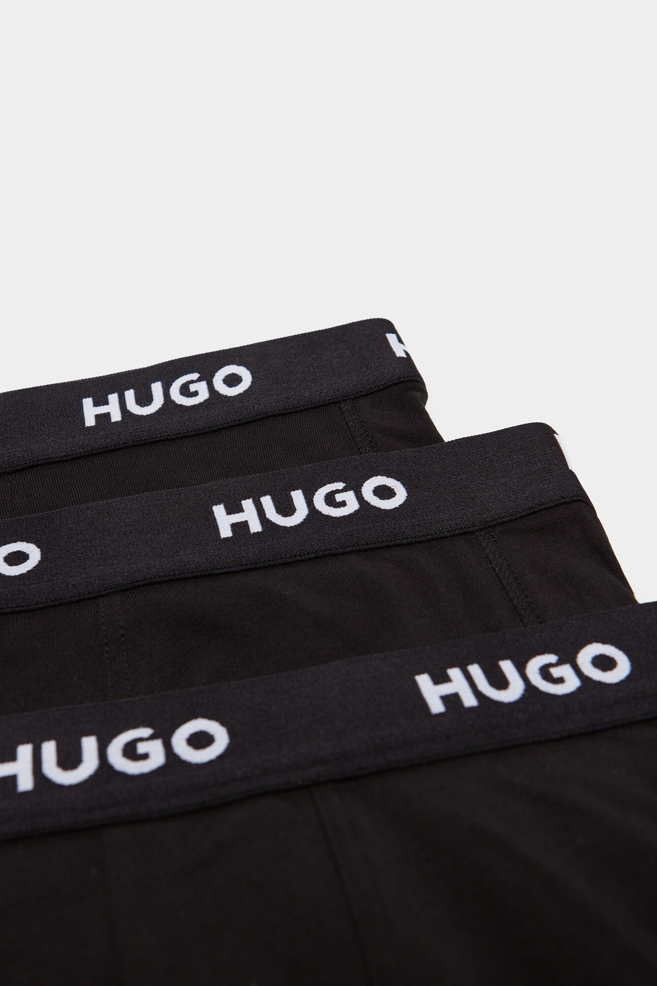 Conjunto de três peças de roupa íntima - preto