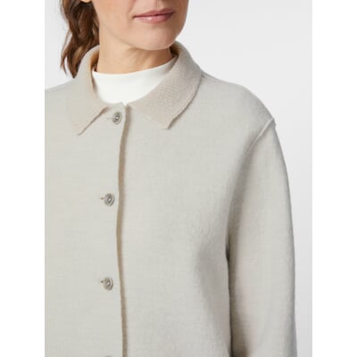 Damen-Wolljacke, Naturweiß