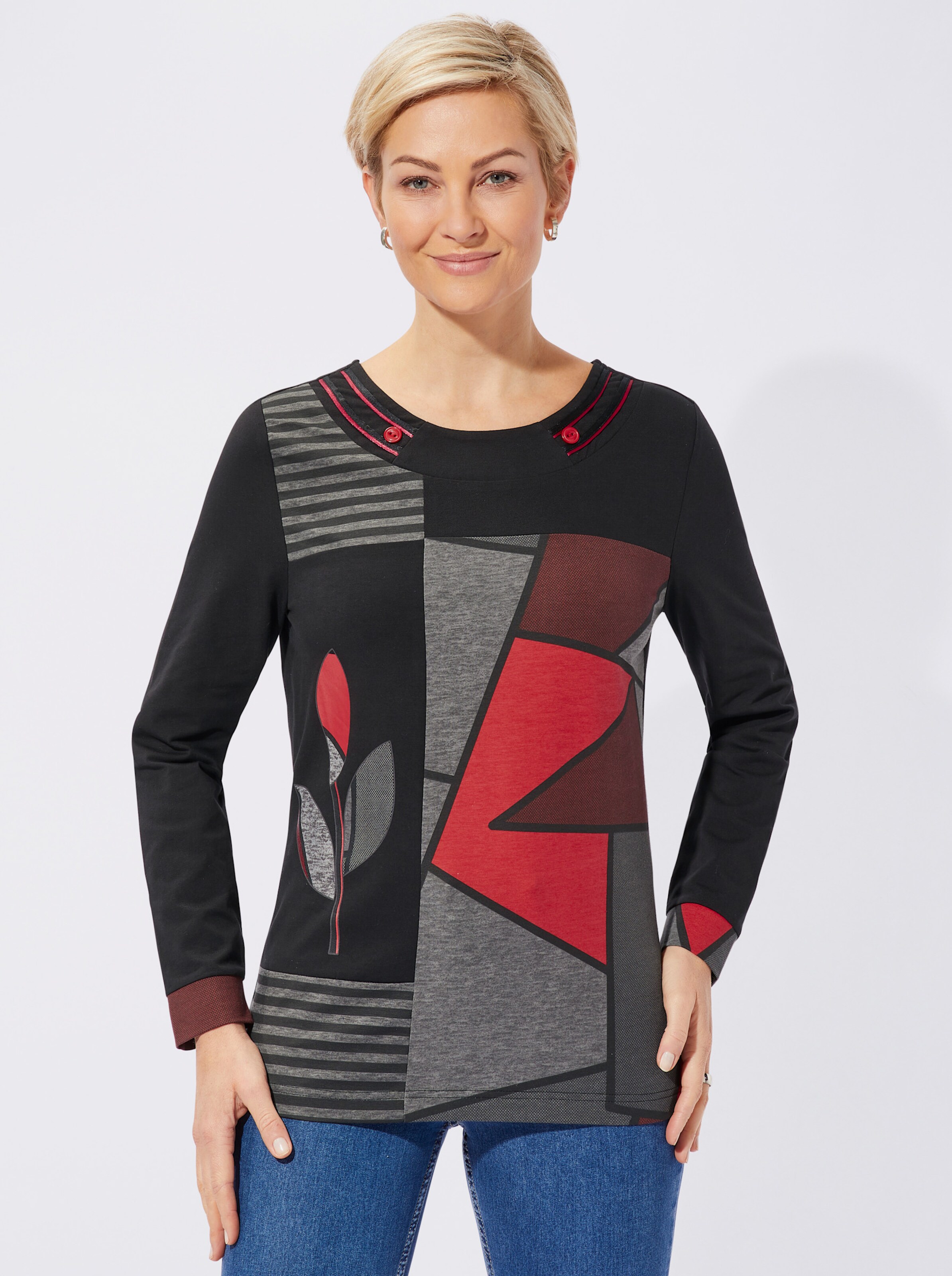 Rundhalsshirt