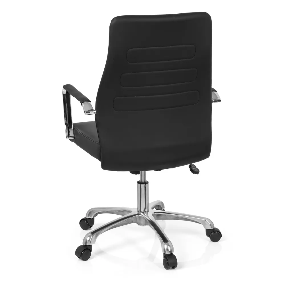 Profi Chefsessel TEWA Kunstleder mit Armlehnen hjh OFFICE