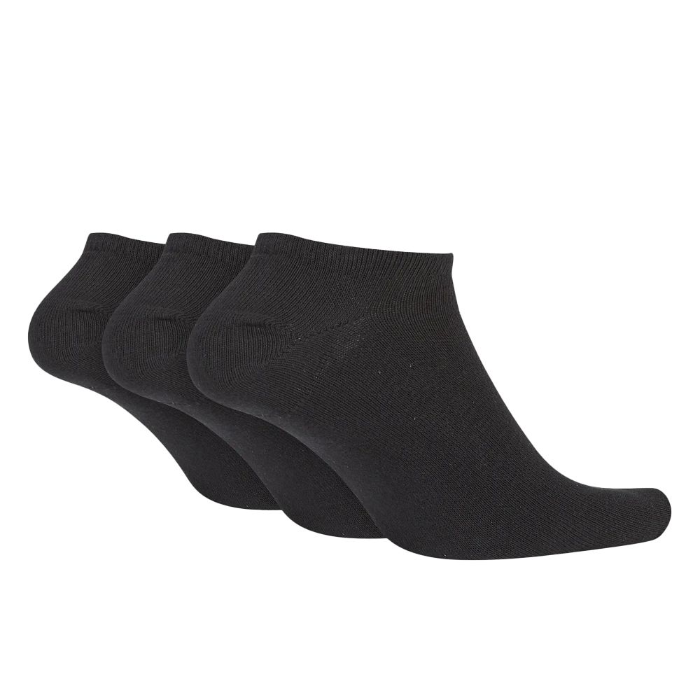 Lightweight No-Show Treningssokker 3 Pack Svart