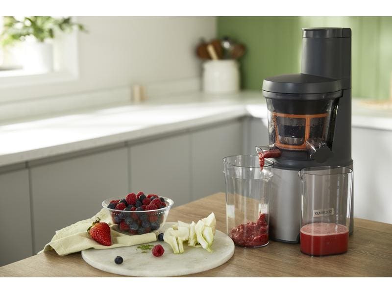 Kenwood Entsafter 230 Watt, 600 ml, Schwarz/Silber Entsafter / Slow Juicer