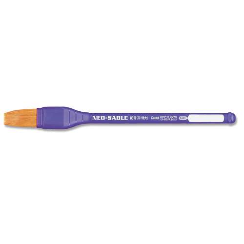 PENTEL® NEO-SABLE Synthetikpinsel, flach, Serie ZBNF