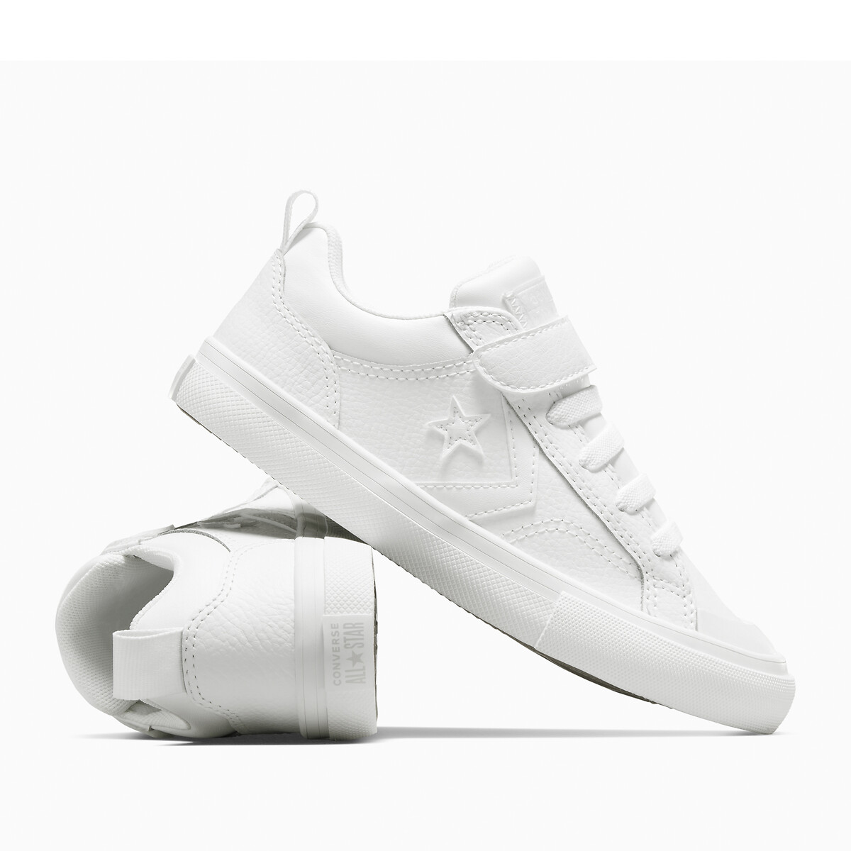 CONVERSE<br>Tênis em couro Foundational com tira Leer Pro Blaze
