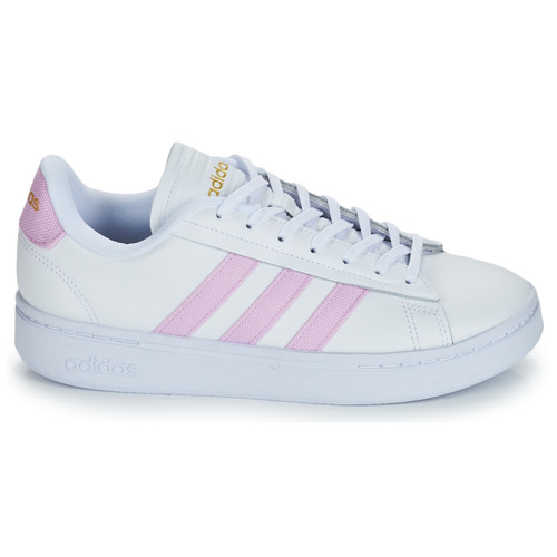 Adidas Sportswear - GRAND COURT ALPHA - Blanc / Rose