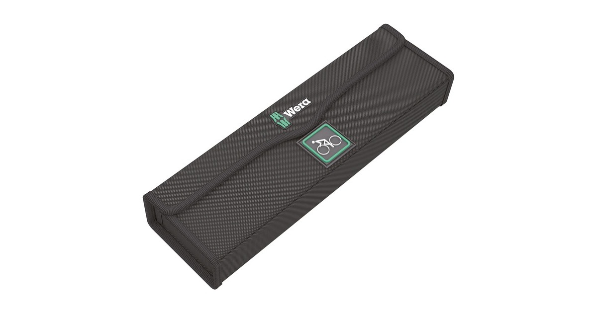 WeraBicycle Set Torque 1 draaimomentsleutel  (Zwart/groen, Click-Torque A 5 met omkeerbare ratel)