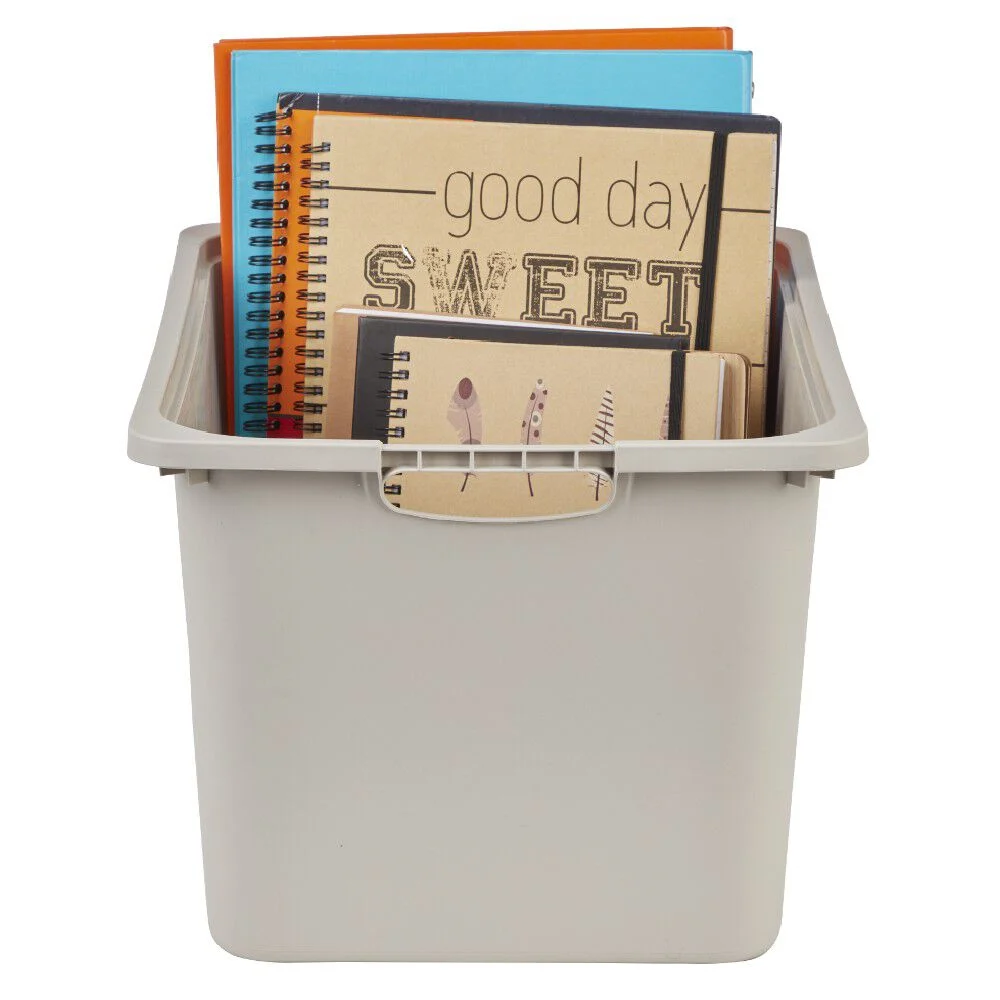 Bac plastique beige