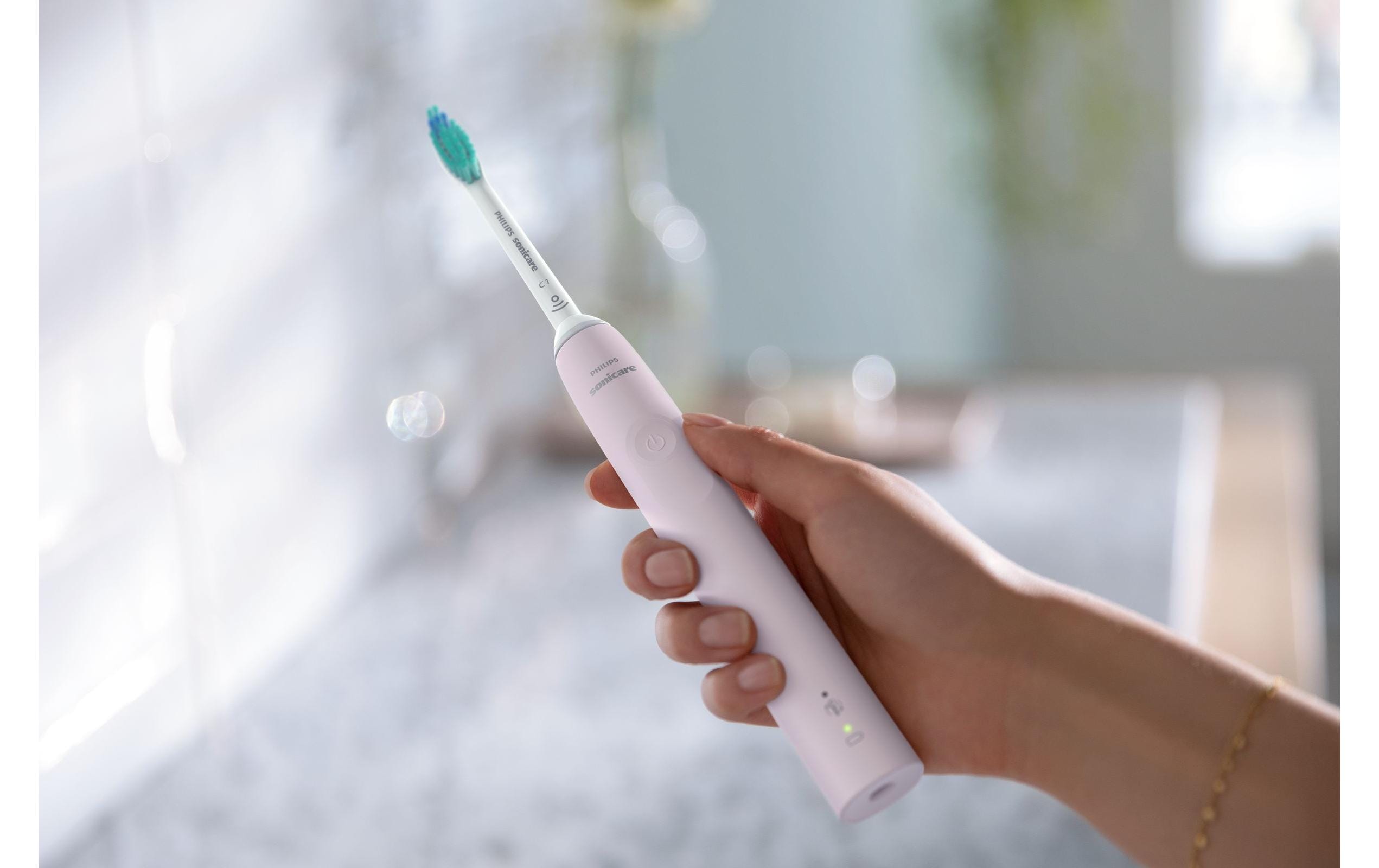 Schallzahnbürste Sonicare 3100-Serie HX3671/11 RosaElektrische Zahnbürste