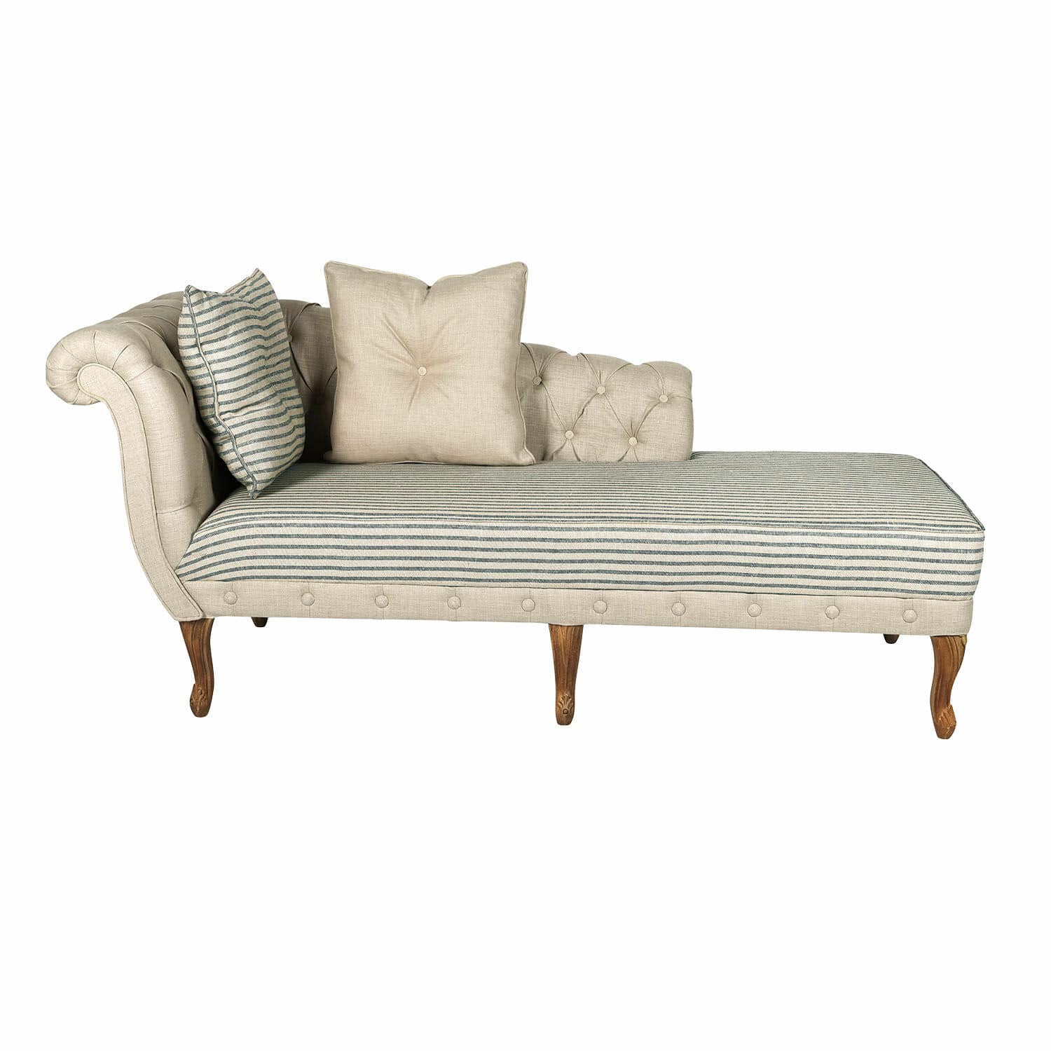 Chaiselongue Viviani beige/grau