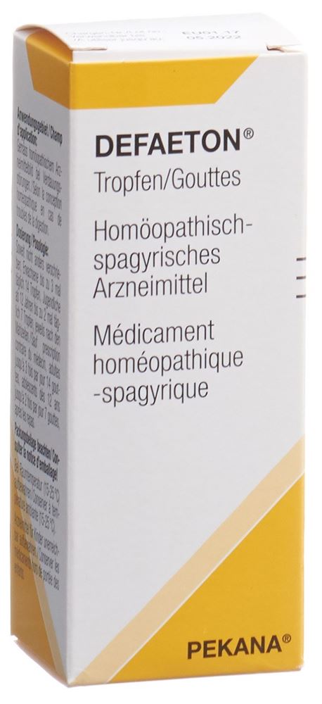 DEFAETON Tropfen zum Einnehmen Fl 50 ml<br>50 ml, Flasche, Tropfen zum Einnehmen, Flüssigkeit, zum Einnehmen