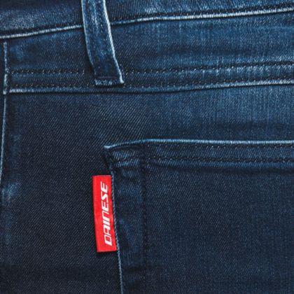 Jean Dainese DENIM BRUSHED SKINNY - Skinny - Bleu