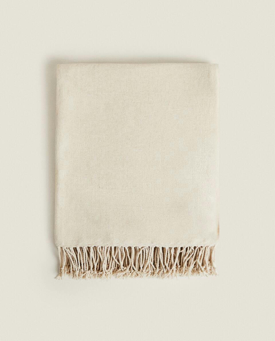 Manta de chenille tamanho XL