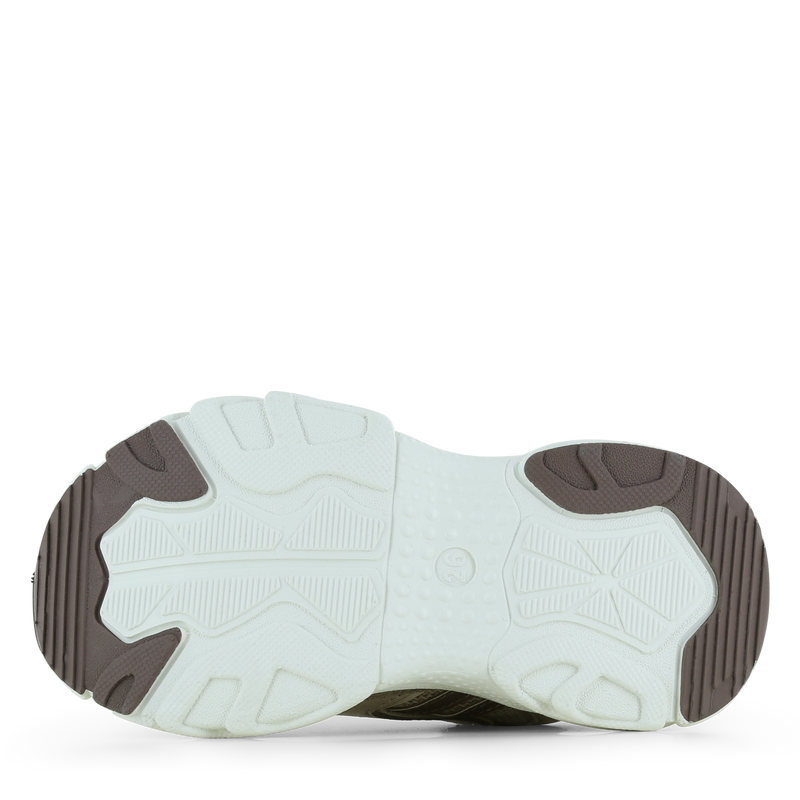 Shoesme beige sneaker Mesh, Microfiber leer, Suède | Sale