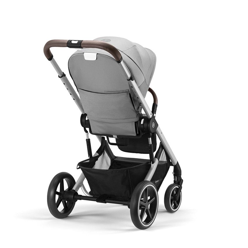 Poussette Balios S Lux 2023 - Châssis Silver / Siège Lava Grey - Ecru