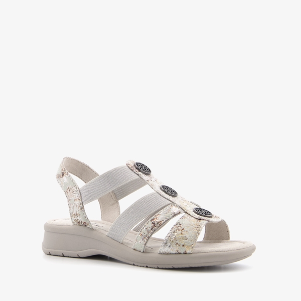 Softlines dames sandalen grijs
