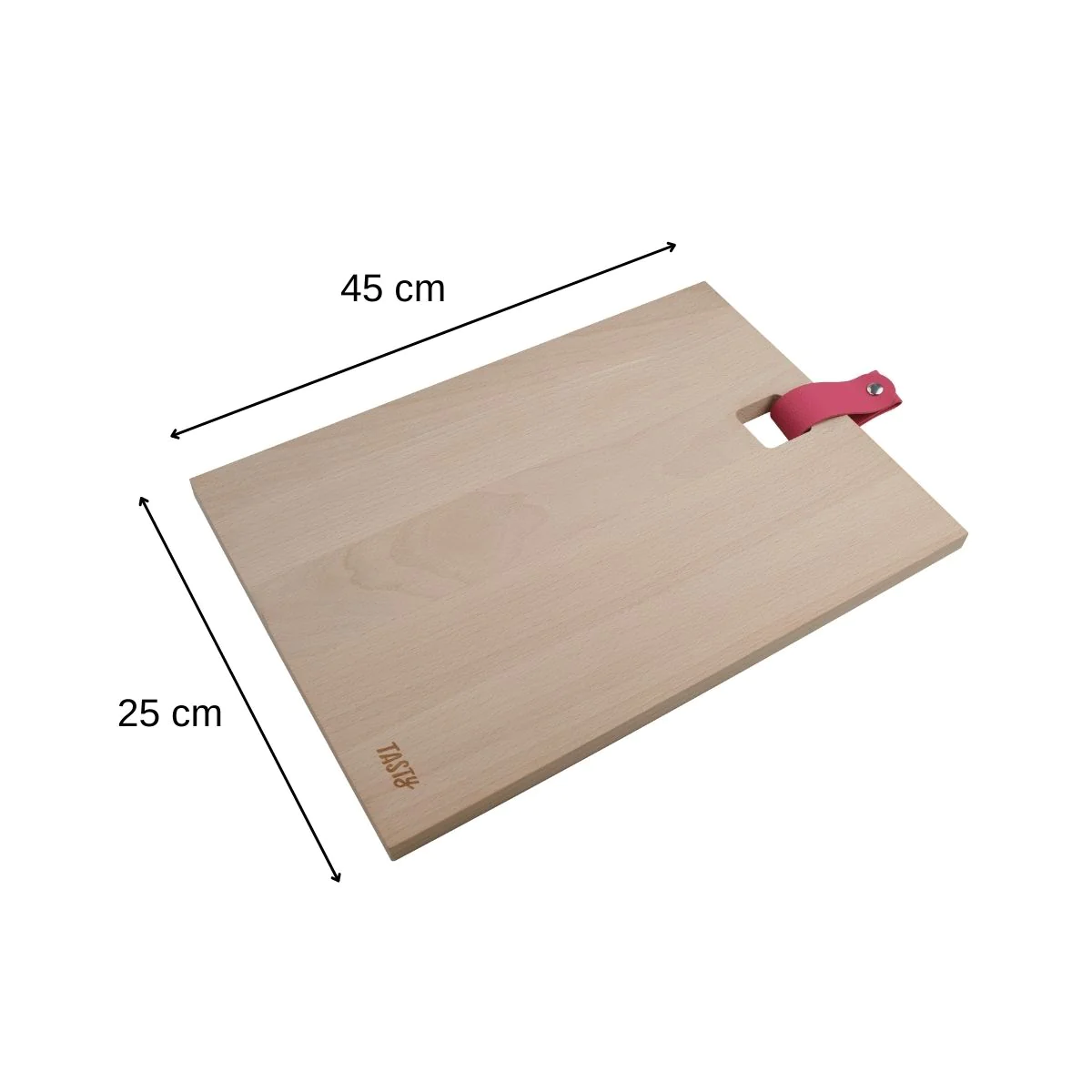 Planche à découper en bois rectangulaire 35 x 25 cm Green Tasty