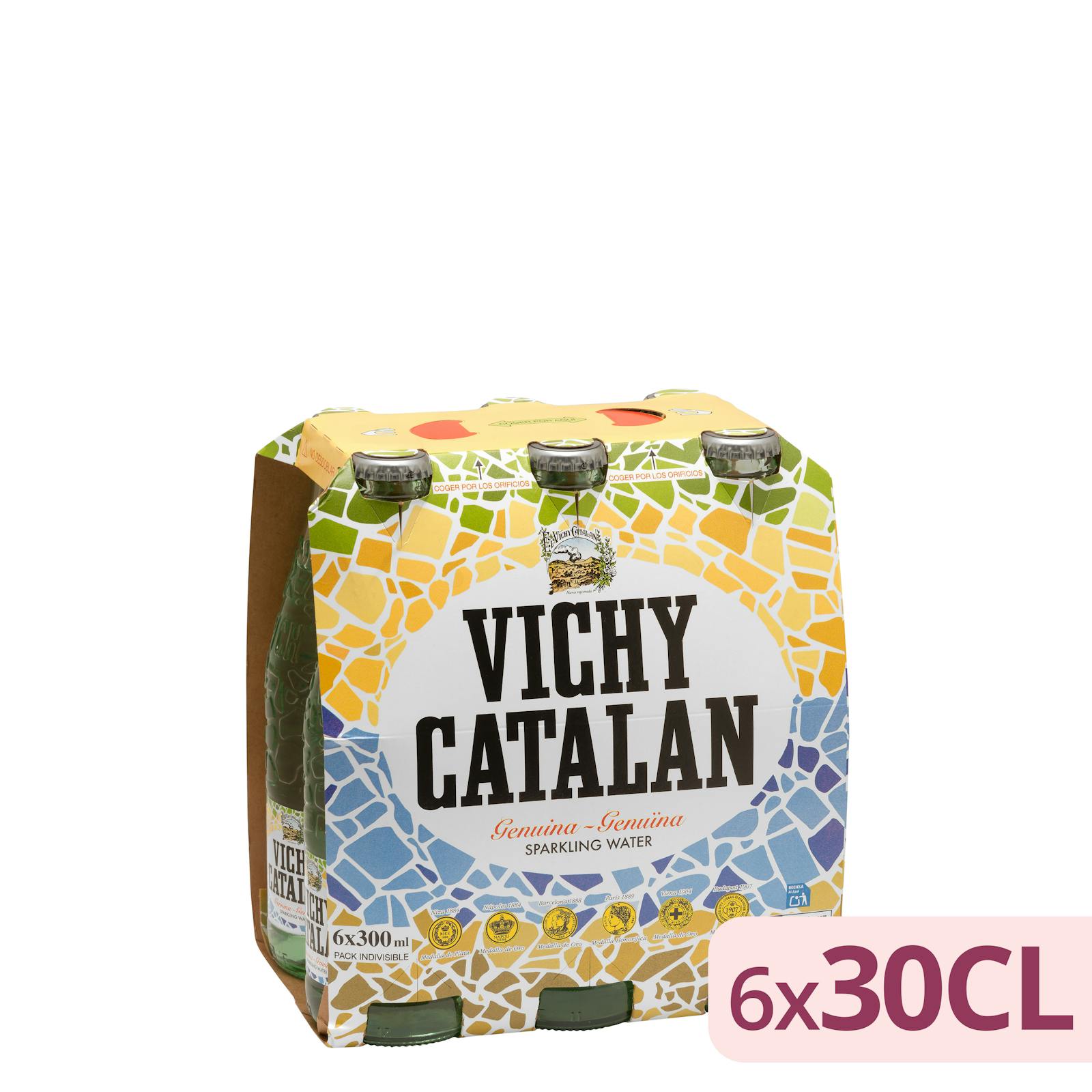 Petite eau minérale pétillante catalane de Vichy