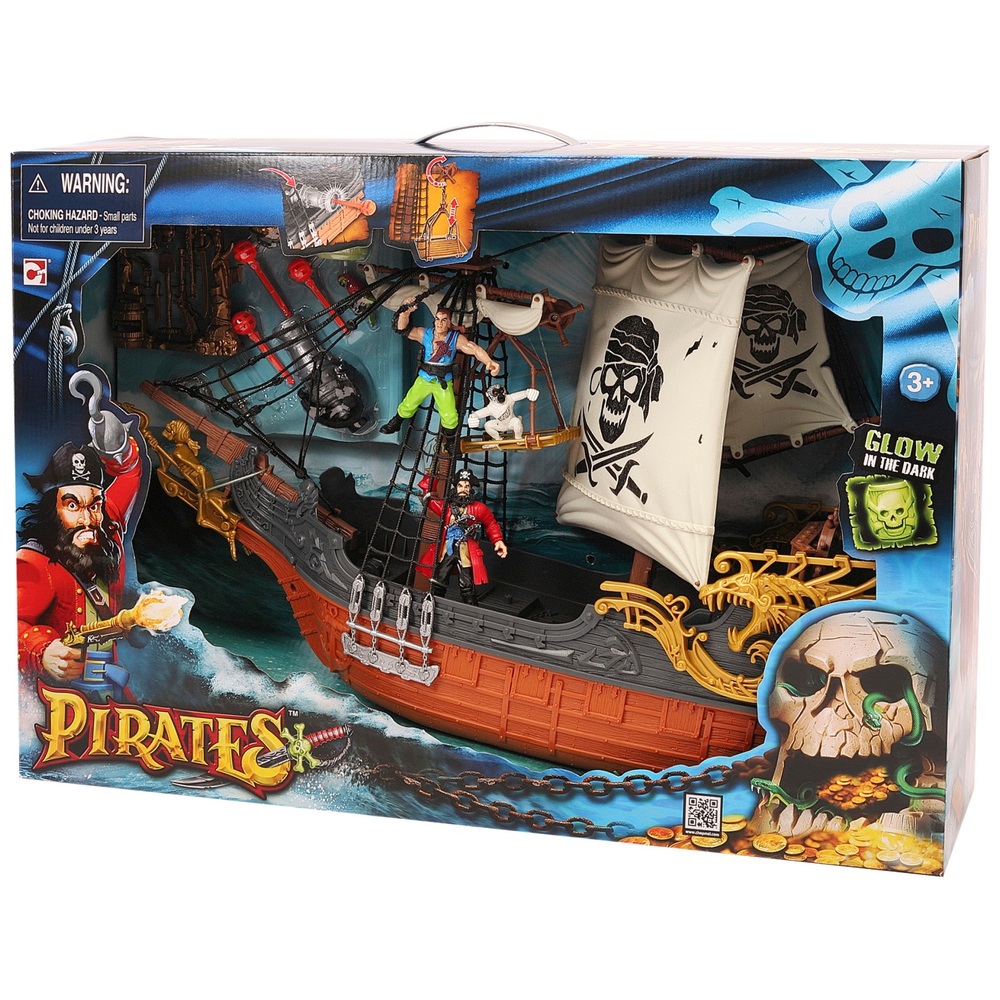 Piratenkapitän Schiff Spielset