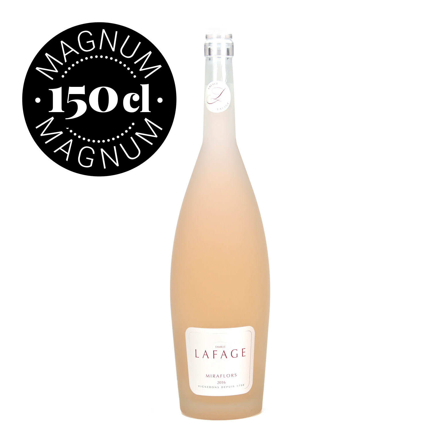 Domaine Lafage - Côtes du Roussillon vin rosé Miraflors - Magnum