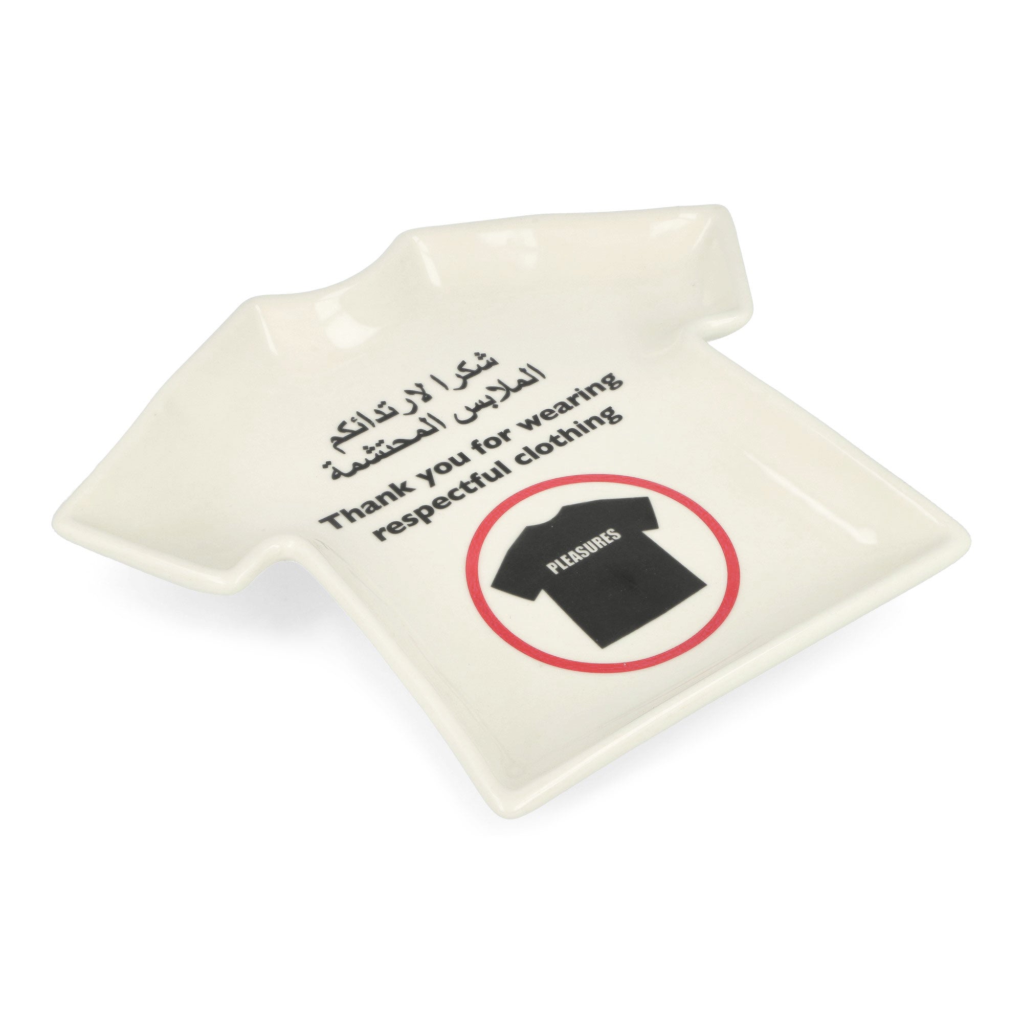 Pleasures<br>Respectable Ceramic Tray
