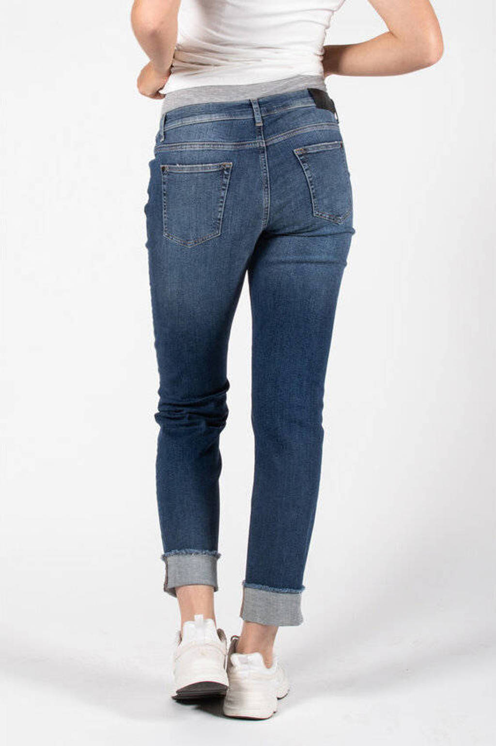 LOVE2WAIT low waist zwangerschaps regular jeans Norah stonewashed