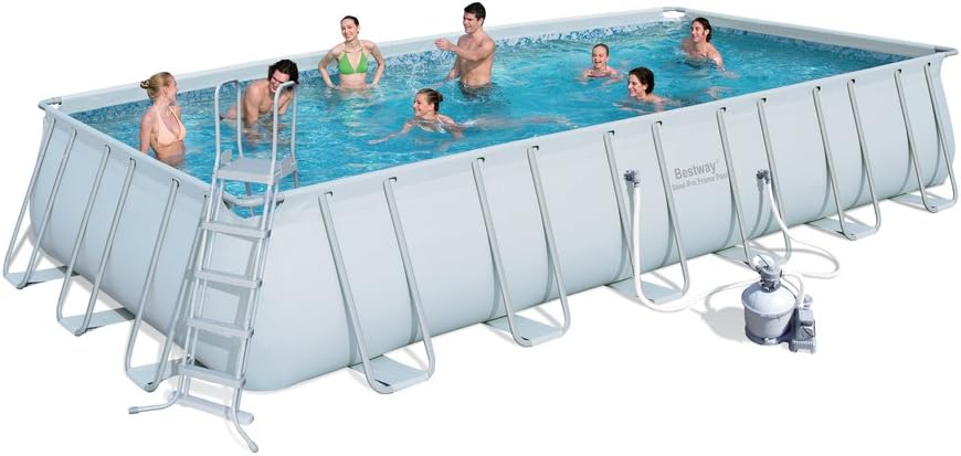 Pool mit Rahmen, 732 x 366 x 132 cm, Höhe 56475 BESTWAY