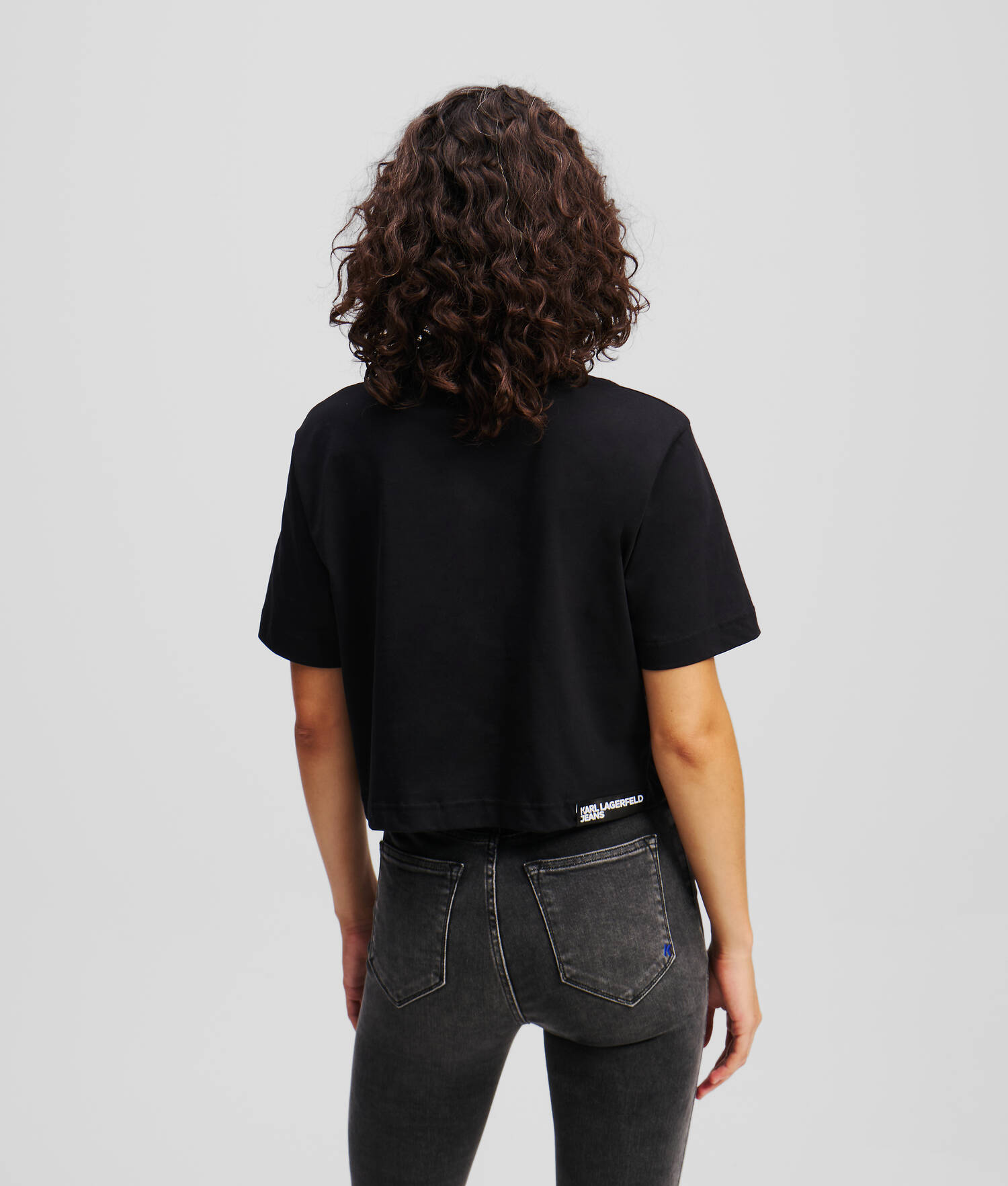 T-SHIRT EFFET DÉLAVÉ KLJ MONOGRAM