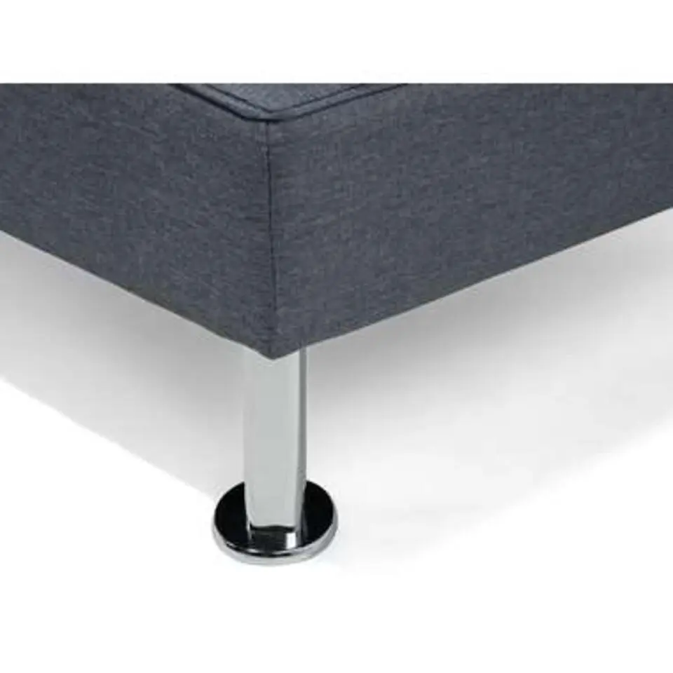ROXEN - Slaapbank 3-zits - Donkergrijs - Polyester