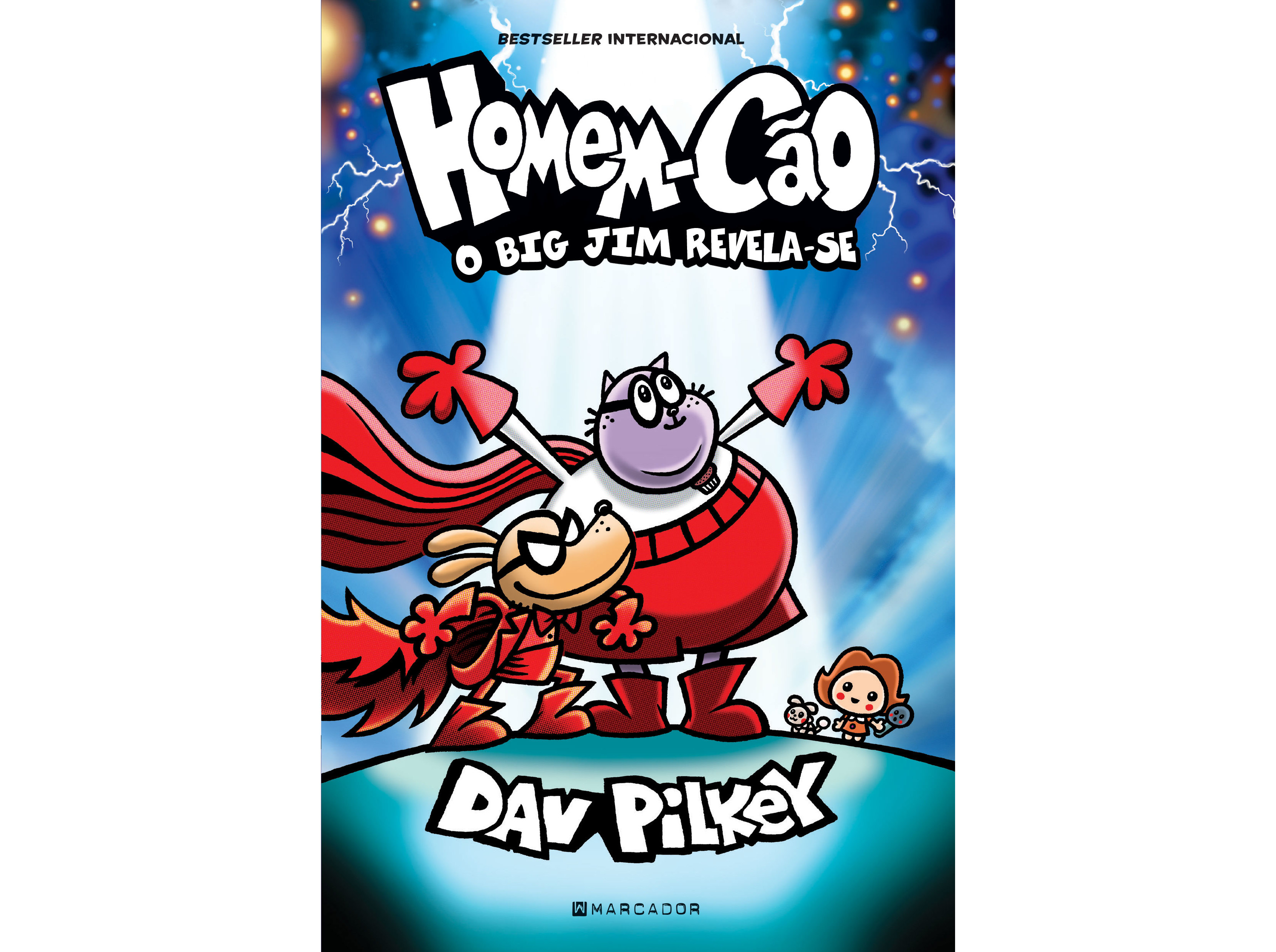 LIVRO O BIG JIM REVELA-SE DE DAV PILKEY