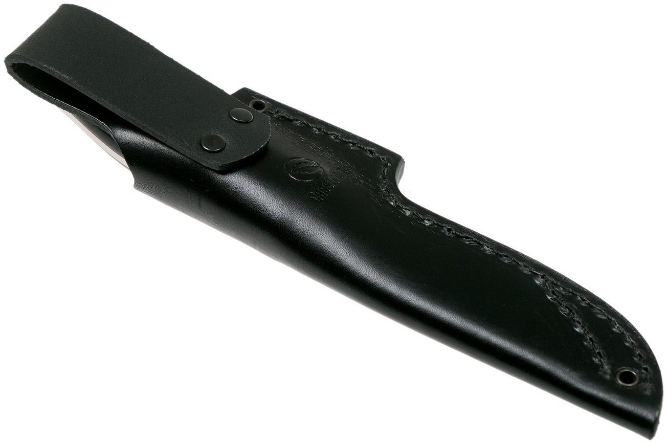 Casström No. 10 Swedish Forest Knife Black Micarta, 14C28N Flat Grind 13120