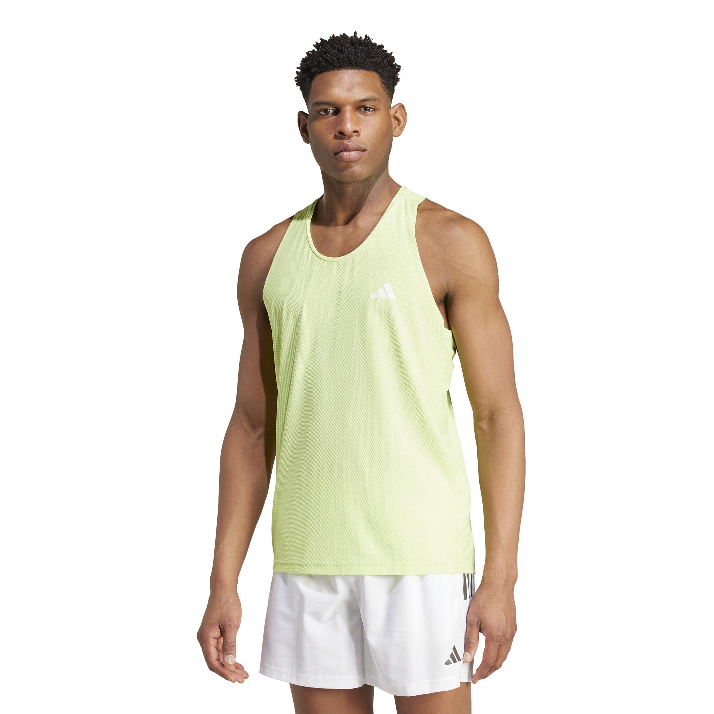 adidas Own The Run Débardeur Tank Top Hommes - Vert