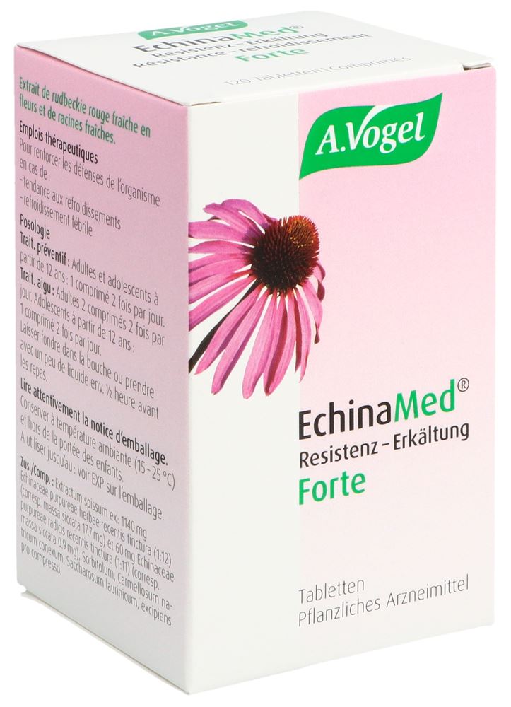 ECHINAMED forte Resistenz-Erkältung Tabletten<br>120 Stück, Glas, Tablette