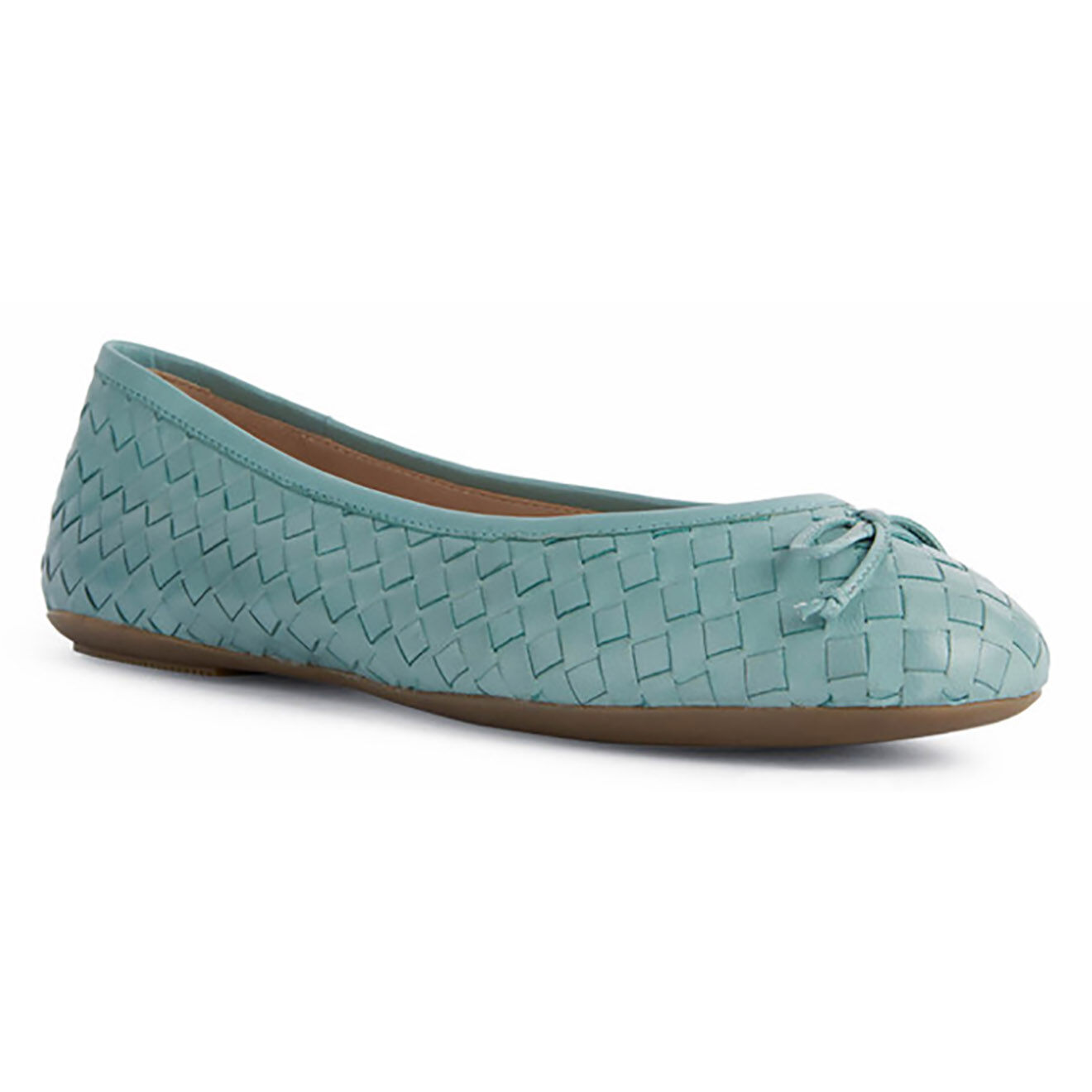 Geox Ballerines en Cuir Palmaria sauge