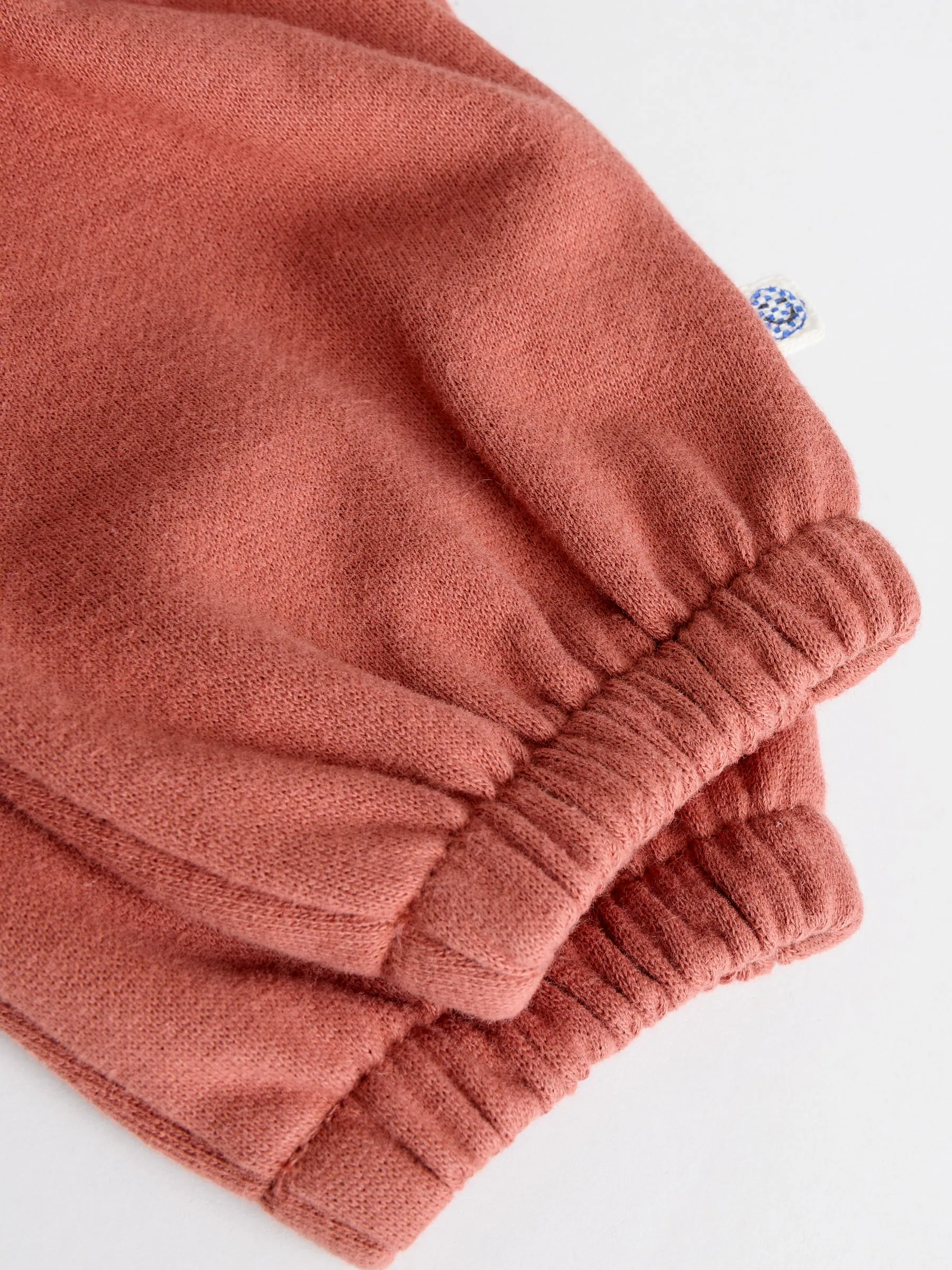 Blauwe gezichten met dambordmotief - Set van fleece top en joggingbroek voor baby's (0mnd -2jr)