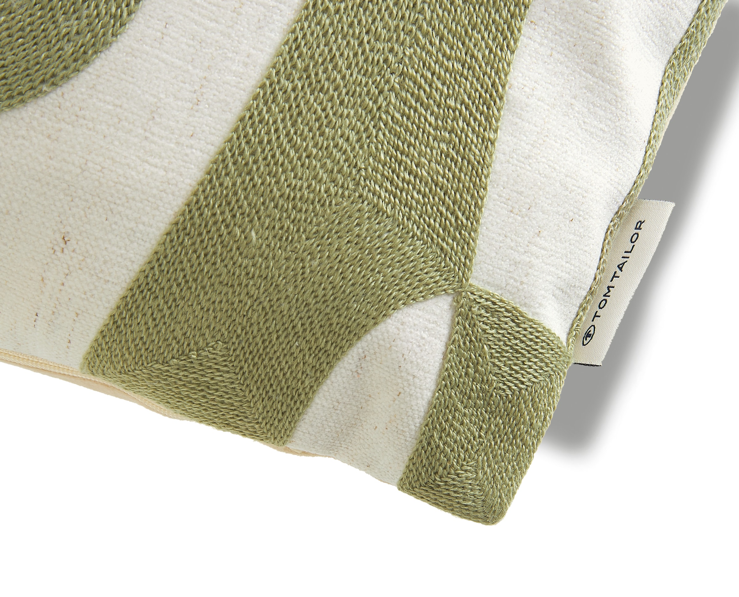 TOM TAILOR HOME Dekokissen »Organical« bestickt