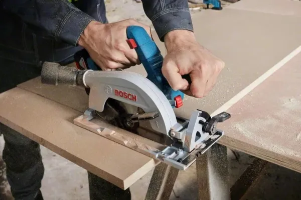 Bosch GKS 185-LI, Træ, Sort, Blå, Grå, Børstefri, 16,5 cm, 5000 rpm, 5,7 cm - SOLO