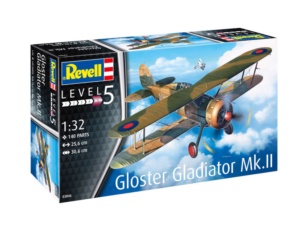 Gloster Gladiator Mk. II, Revell Modellbausatz