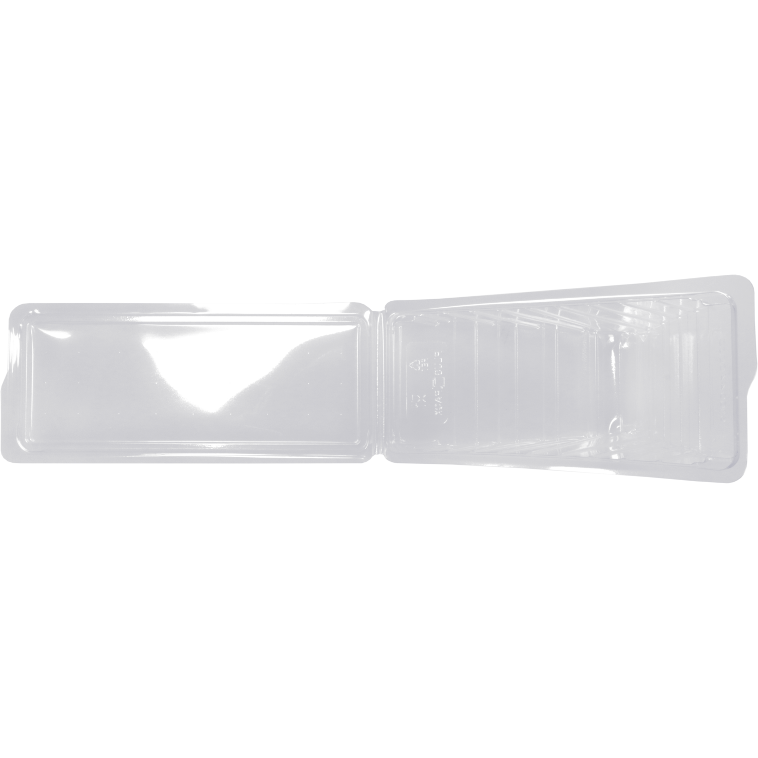 Depa Sandwichbox, 185x78x90mm, gerecycled PET, glashelder