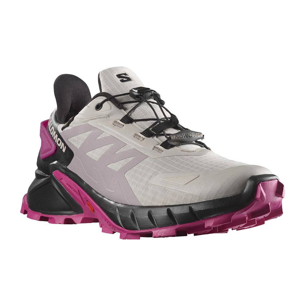 Salomon SUPERCROSS 4 GTX - Chaussures trail Femme ashes of roses