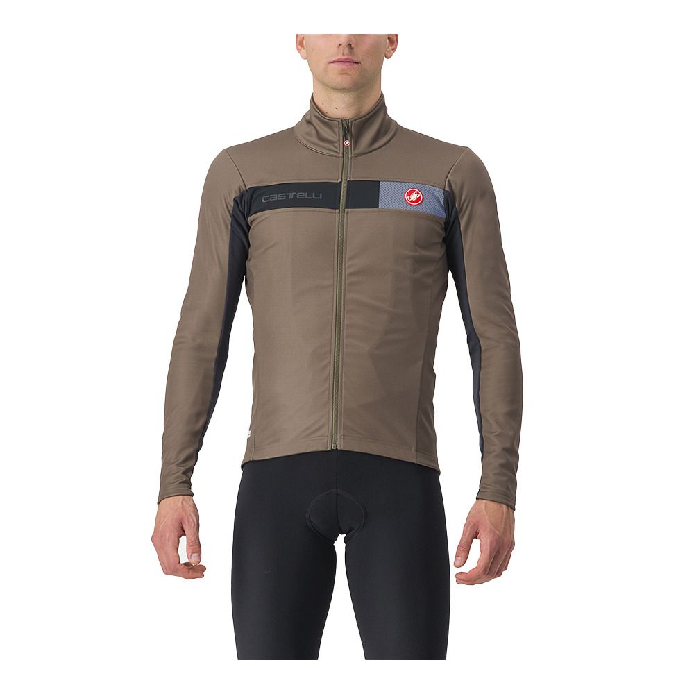Castelli MORTIROLO 6S - Veste Homme tarmac/black/silver reflex